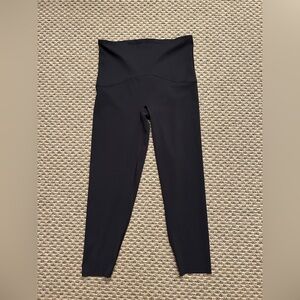 SPANX Booty Boost Black 7/8 Leggings, Size Large